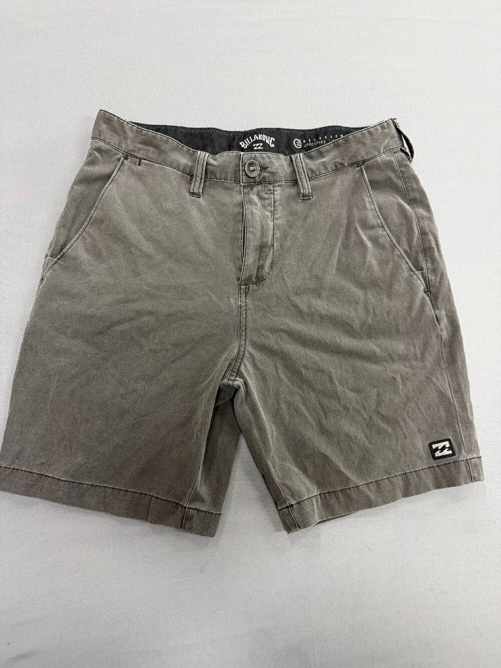 Billabong Men's 29 Crossfire Hybrid Shorts Gray Board Swim Surf Recycler